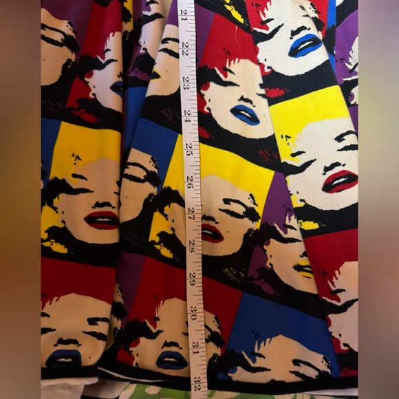 RARE Betsey Johnson Marilyn Monroe x Andy Warhol Pop Art Skater Dress - Picture 7 of 9